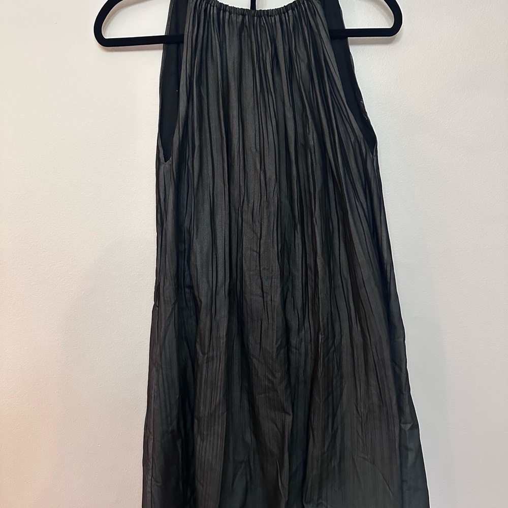 Anthropologie Girls From Savoy Silk Trapeze Dress